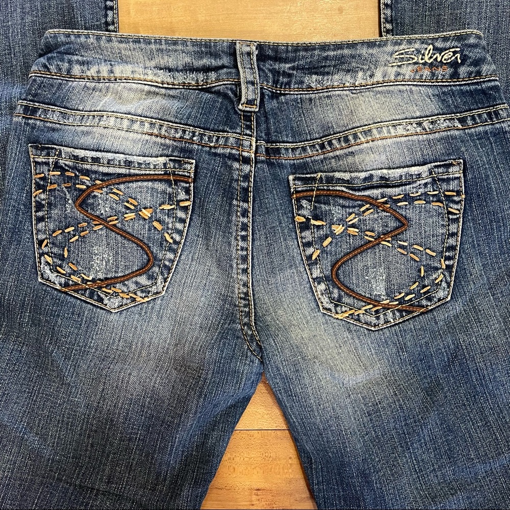 Silver Frances Boot Cut Jeans 27/ 33
